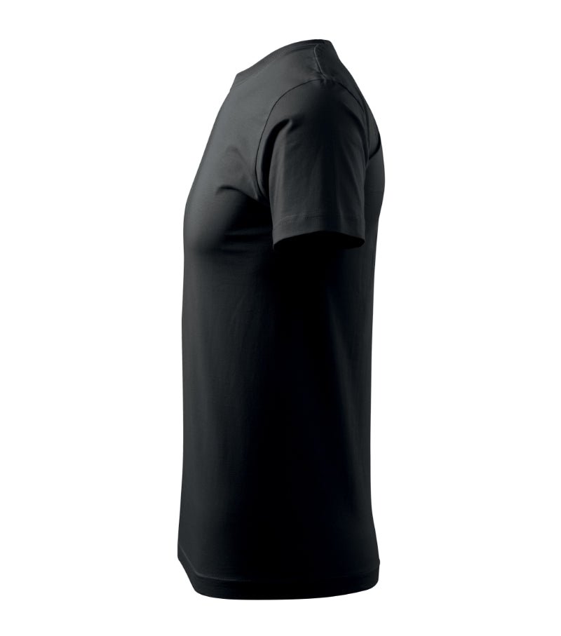 Image of a Malfini T-shirt, 100% cotton, 160 g/m² - black – available at Šarlotes audumi
