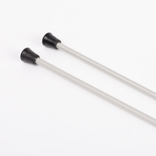 Image of DROPS aluminum straight knitting needles |35 cm sizes 2.00 - 5 mm – available at Charlotte's Fabrics