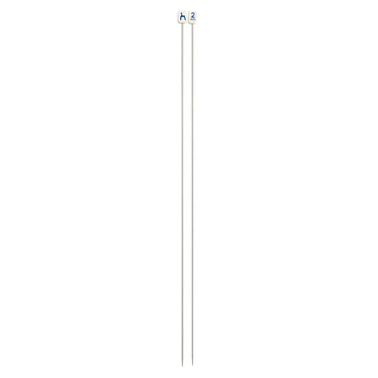 Pony straight knitting needles 35 cm 2 mm - 10mm