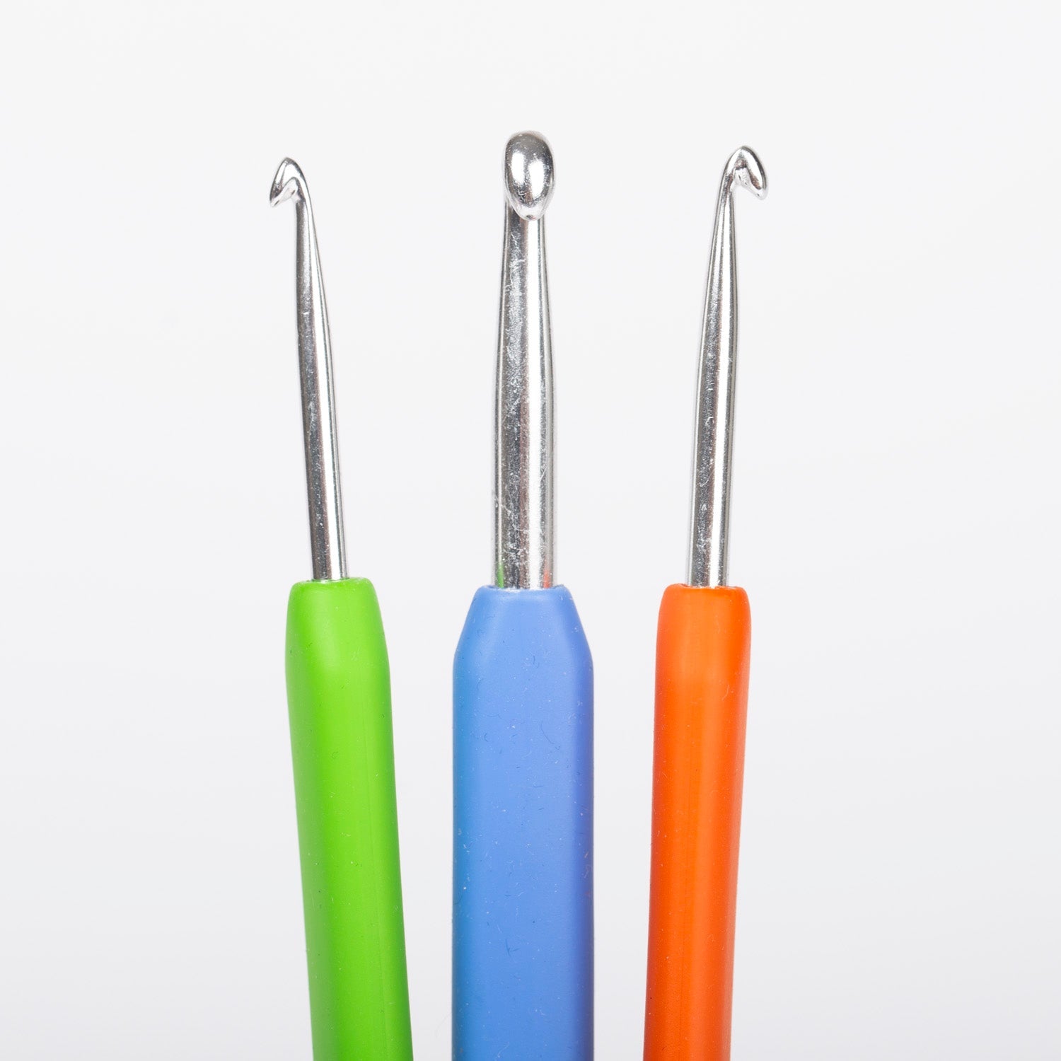 txt
Image with DROPS Pro Circus crochet hooks | aluminum silicone | sizes 2.5 - 12 mm – available at Šarlotes audumi