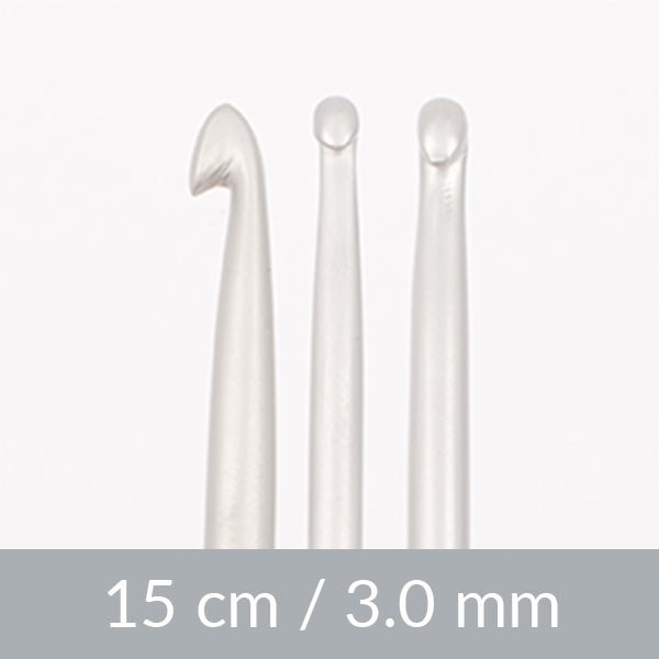 Image with DROPS Pro Circus crochet hooks | aluminum silicone | sizes 2.5 - 12 mm – available at Charlotte Fabrics