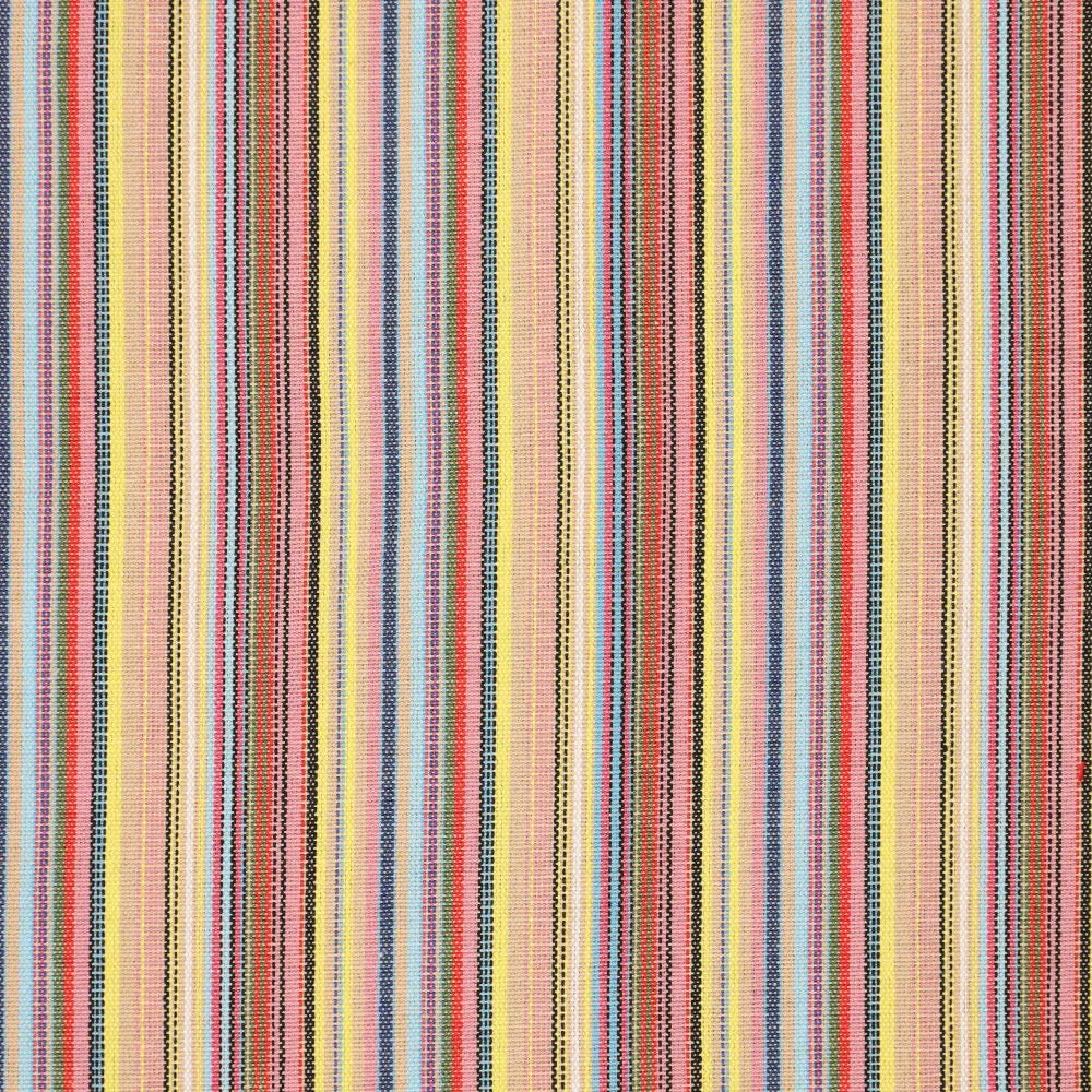 Ethnic pattern fabric - yellow tones 200 g/m²