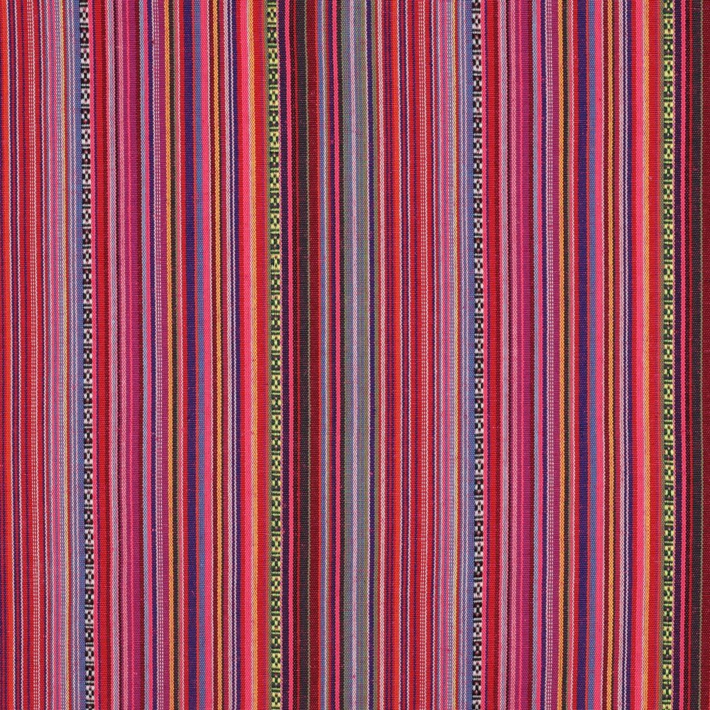 Folk pattern fabric - pink shades 200 g/m²