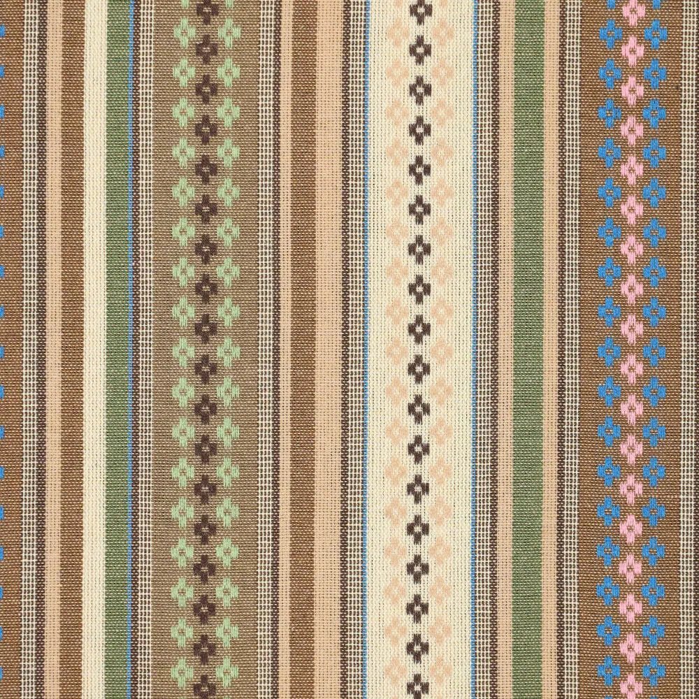 Tissu à motifs folkloriques - tons verts 200 g/m²
