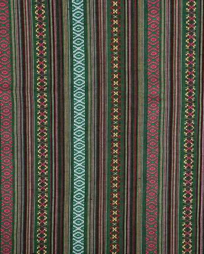 alt
Ethnic pattern fabric - green