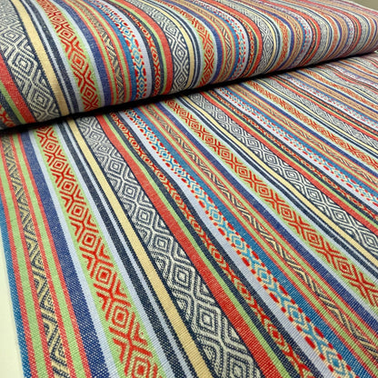alt
Ethnic pattern fabric - blue tones 200 g/m²