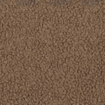 Tissu teddy - marron café 270 g/m²