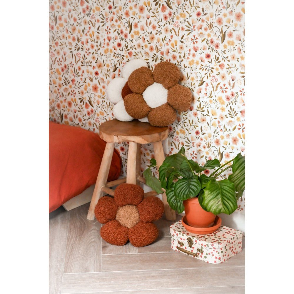 Tissu teddy - vieux rose 270 g/m²
