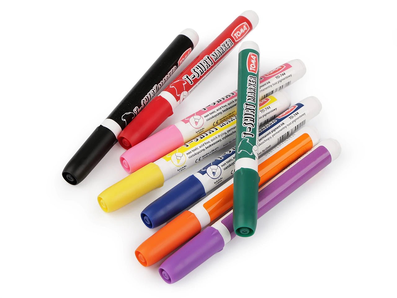 Image avec marqueur textile pour tissus | couleurs durables – disponible chez Tissus Charlotte