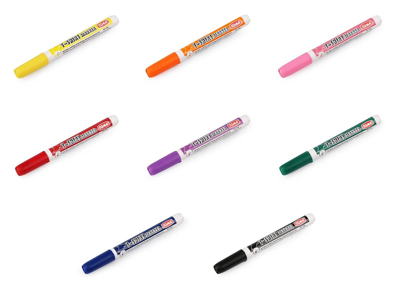 Marqueur textile pour tissus | couleurs durables – disponible chez Šarlotes audumi