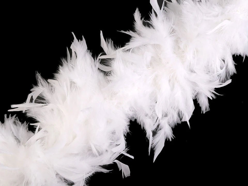 Boa en plumes de dinde | 90 g, 1,8 m | de différentes couleurs
