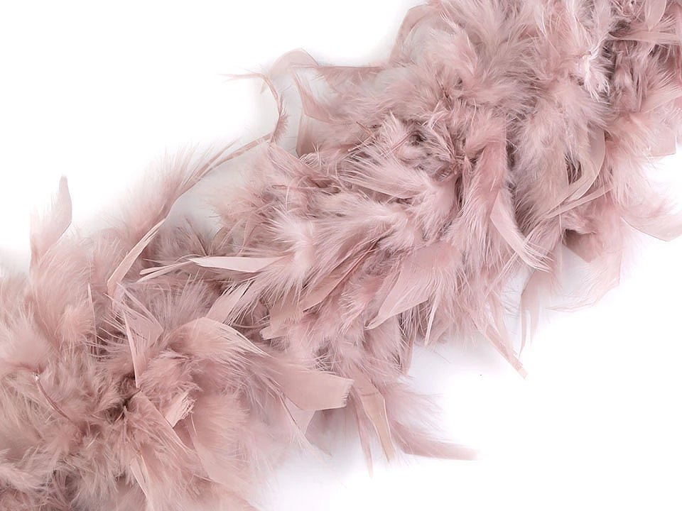 Boa en plumes de dinde | 90 g, 1,8 m | de différentes couleurs