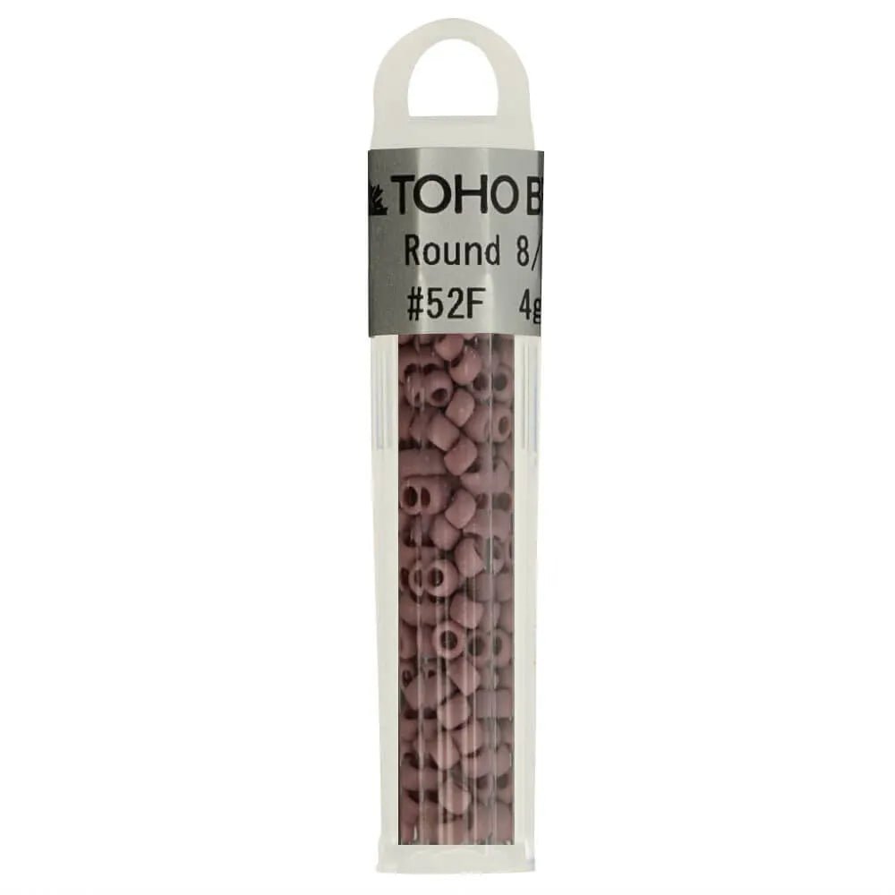 Image avec des perles de verre rondes TOHO de haute qualité 8/0 – 4 g | tons assortis – disponible chez Šarlotes audumi