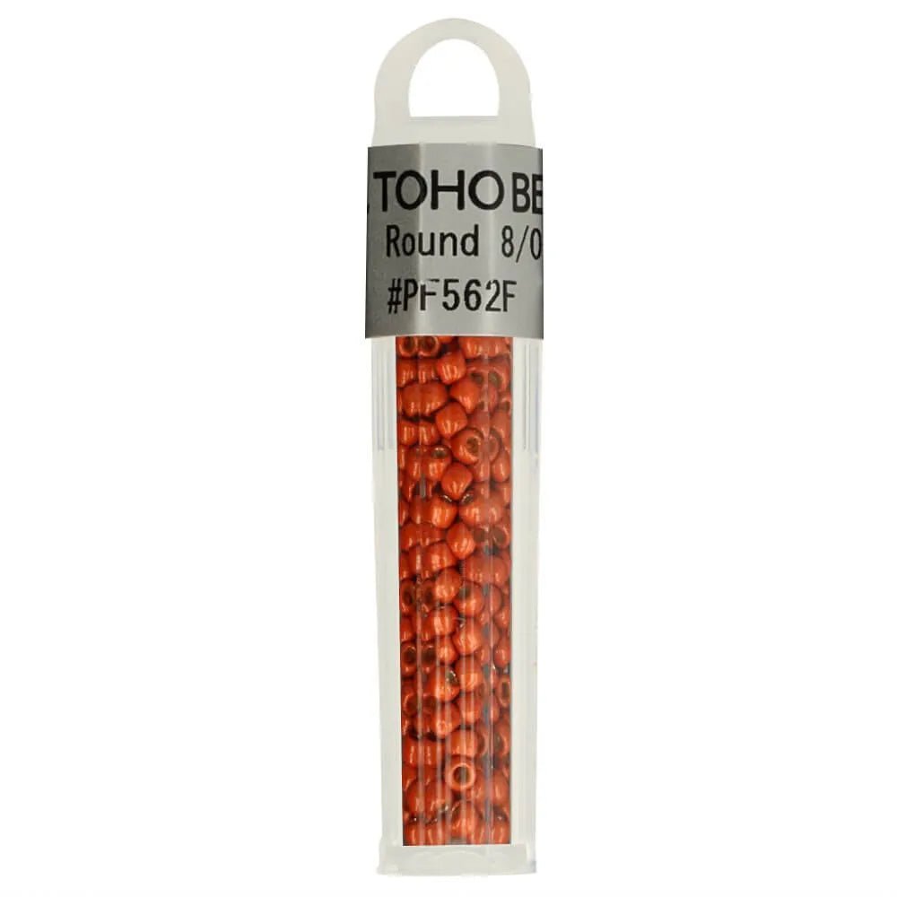 Image of TOHO high-quality round glass seed beads 8/0 – 4 g | assorted shades – available at Šarlotes audumi