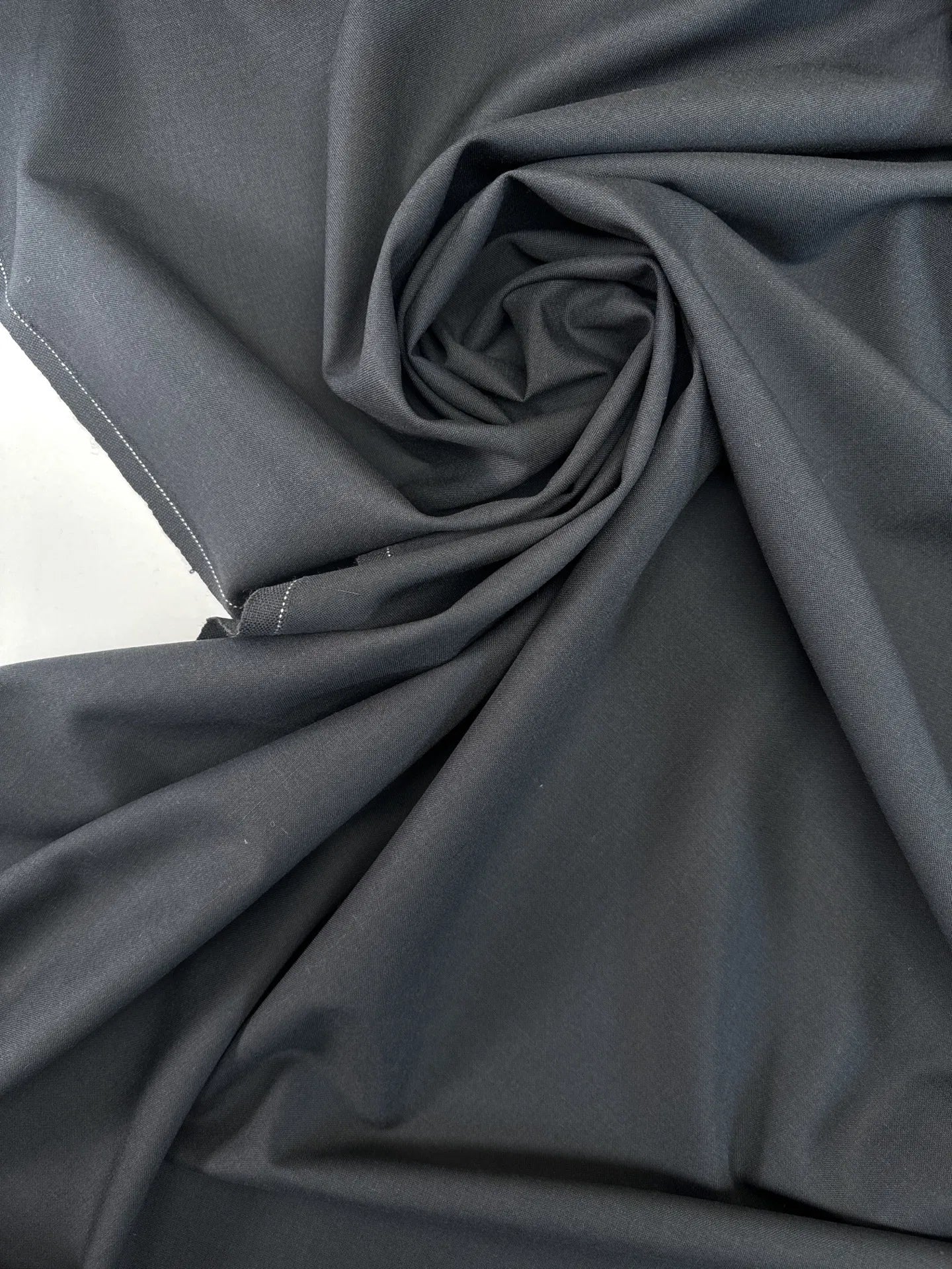 Wool fabric - grey 200 g/m²
