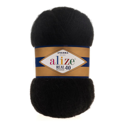 Fil à tricoter en laine | Alize Angora Real 40 | 439 m, 100 g