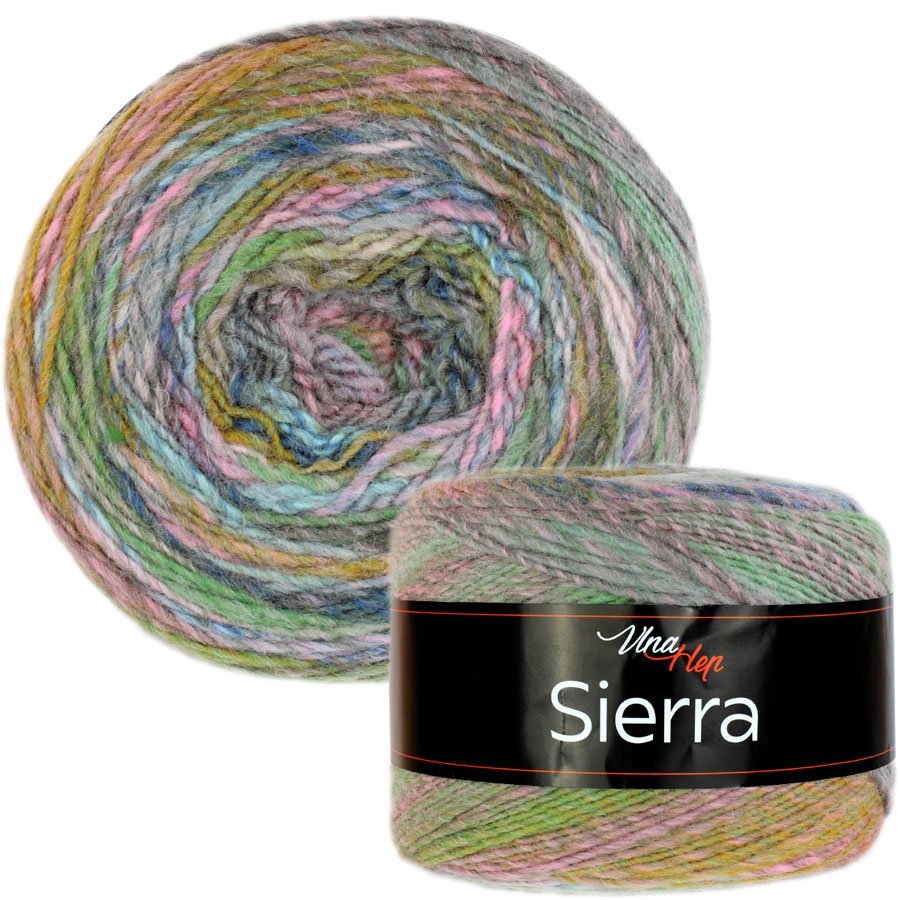 Vilnas Dzija Vlna Hep Sierra - multicolore 450 m 150g #7208