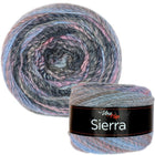 Chiné rose-gris - #7209