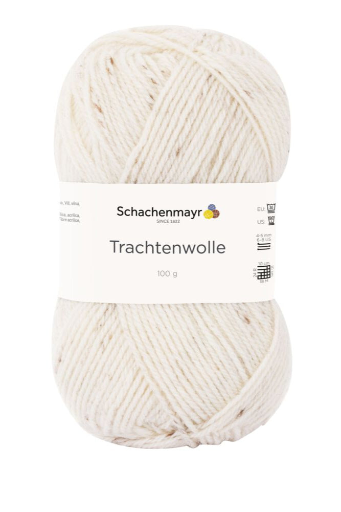 Fil à tricoter Schachenmayr Trachtenwolle 185 m 100 g, mélange brun clair #00080