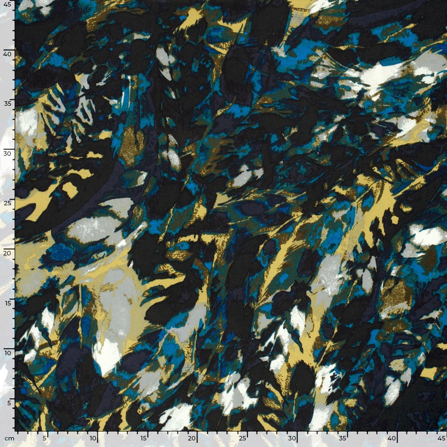 Image de tissu en viscose à motif chiné 125 g/m² – disponible chez Šarlotes audumi