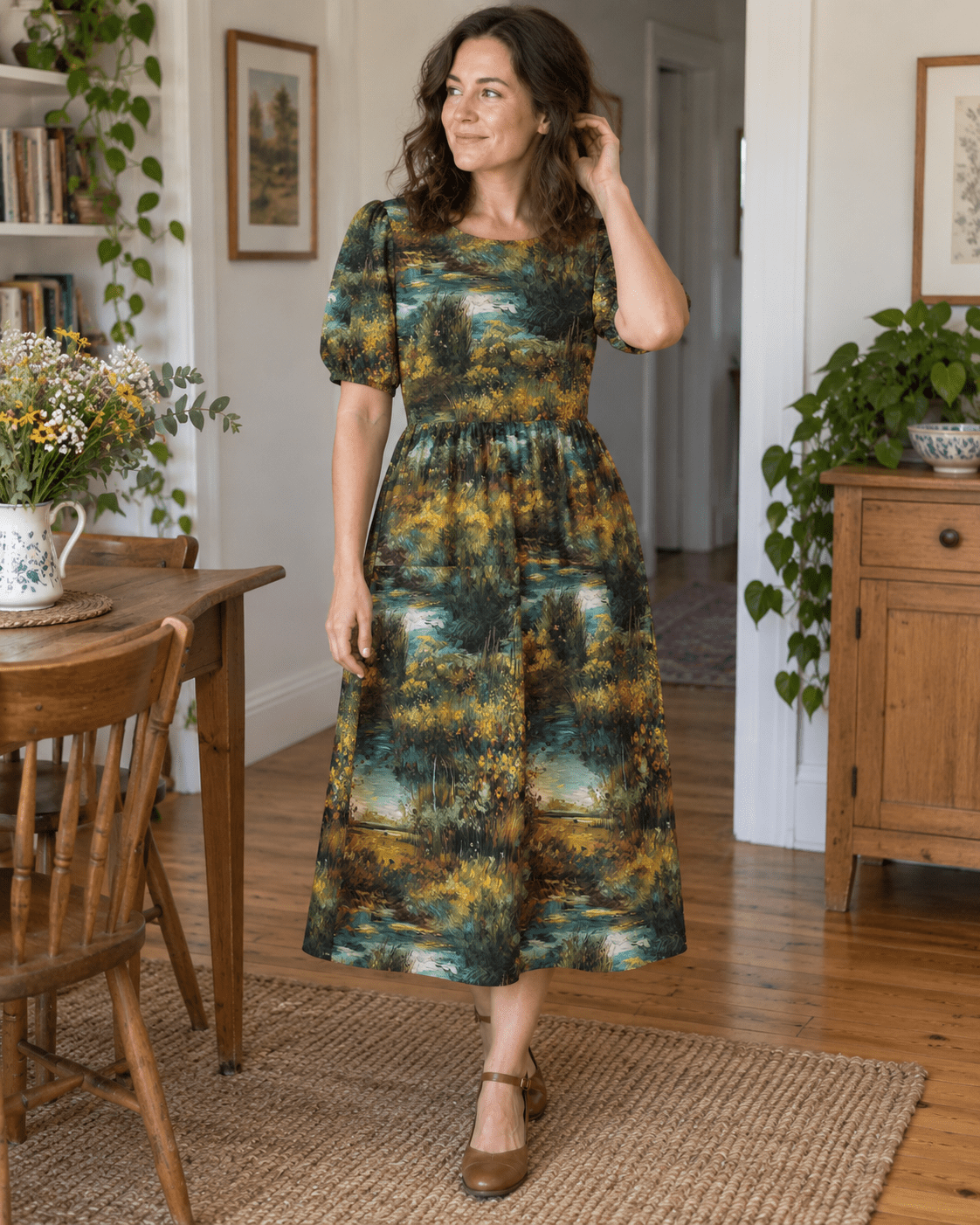 Image du tissu gabardine en viscose – disponible en ligne chez Šarlotes audumi