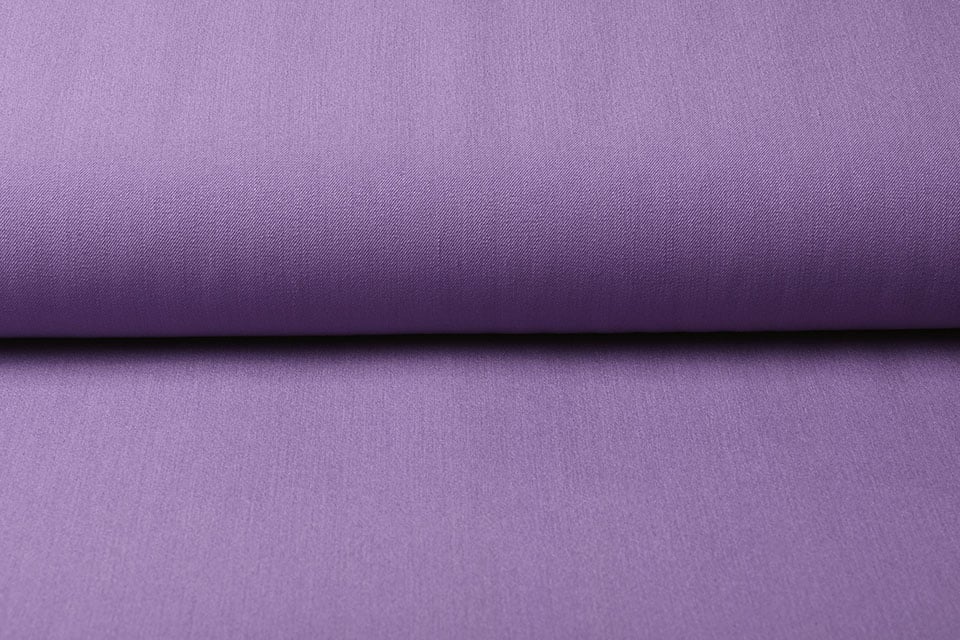 Gabardine en viscose avec élasthanne - lilas 275 g/m²