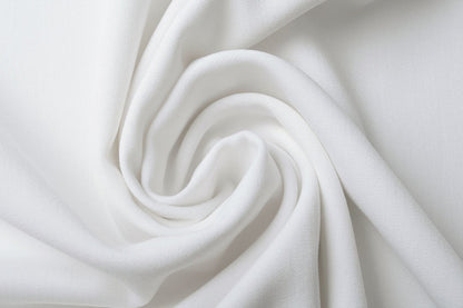 Tissu de costume en viscose avec élasthanne - blanc 275 g/m²