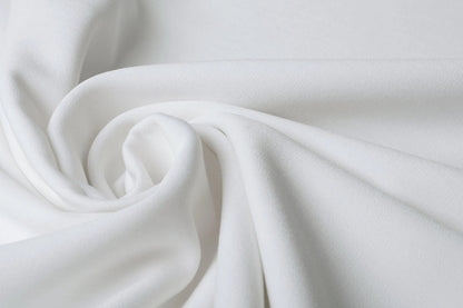 Tissu de costume en viscose avec élasthanne - blanc 275 g/m²