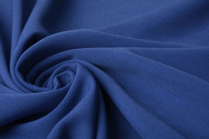 Tissu de costume en viscose avec élasthanne - bleu royal 275 g/m²