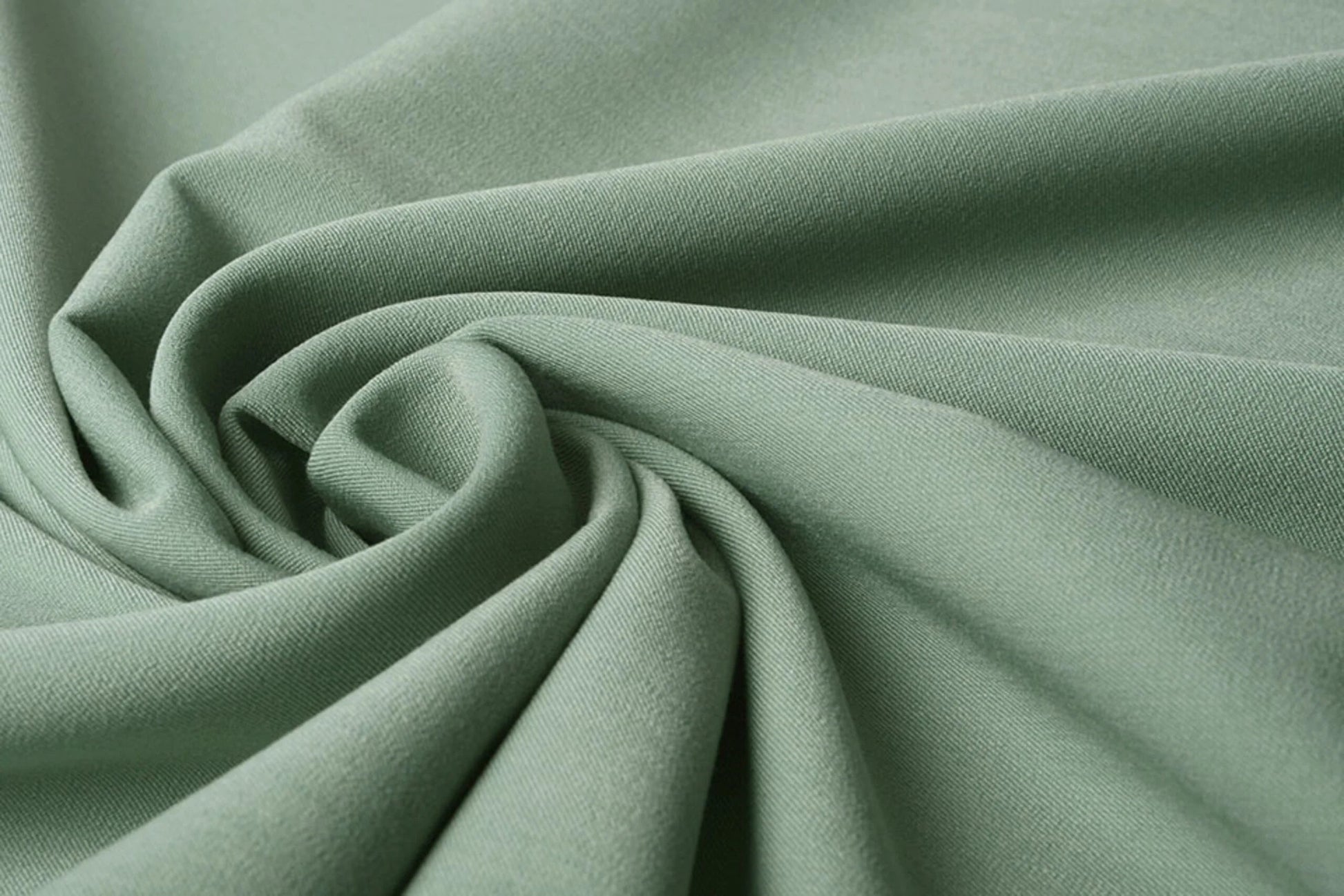 Tissu de costume en viscose avec élasthanne - menthe 275 g/m²