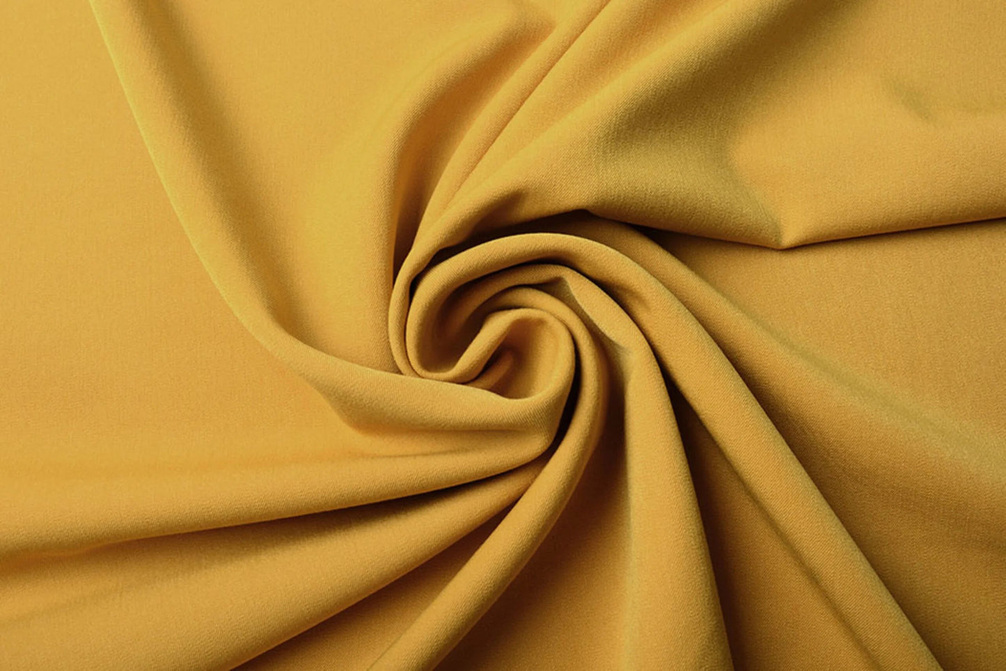 Tissu de costume en viscose avec élasthanne - jaune foncé 275 g/m²