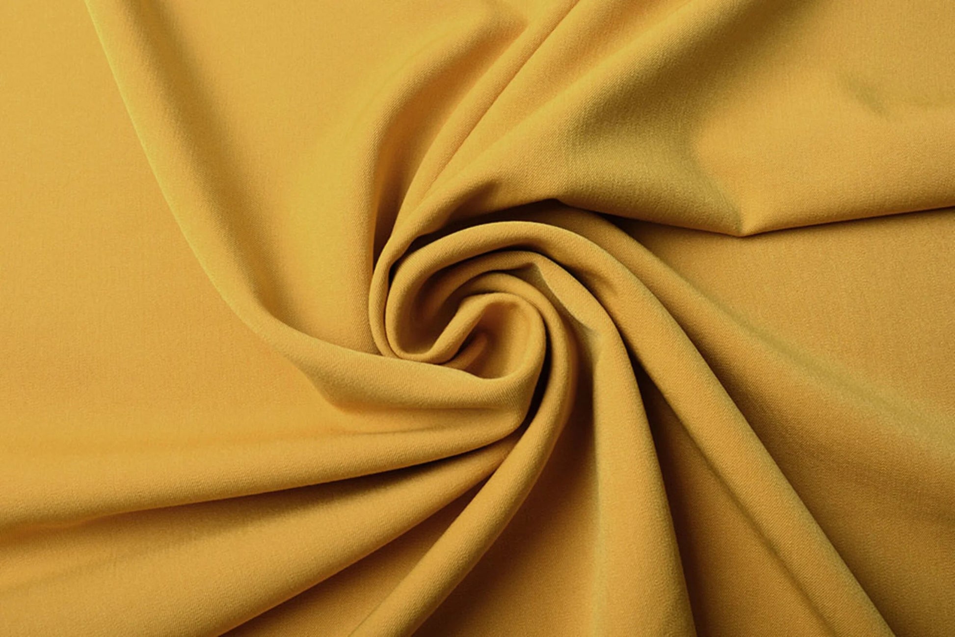 Tissu de costume en viscose avec élasthanne - jaune foncé 275 g/m²