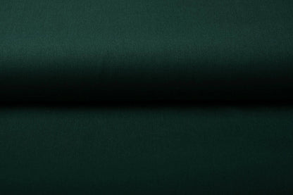 Viscose suiting fabric with elastane - dark green 275 g/m²