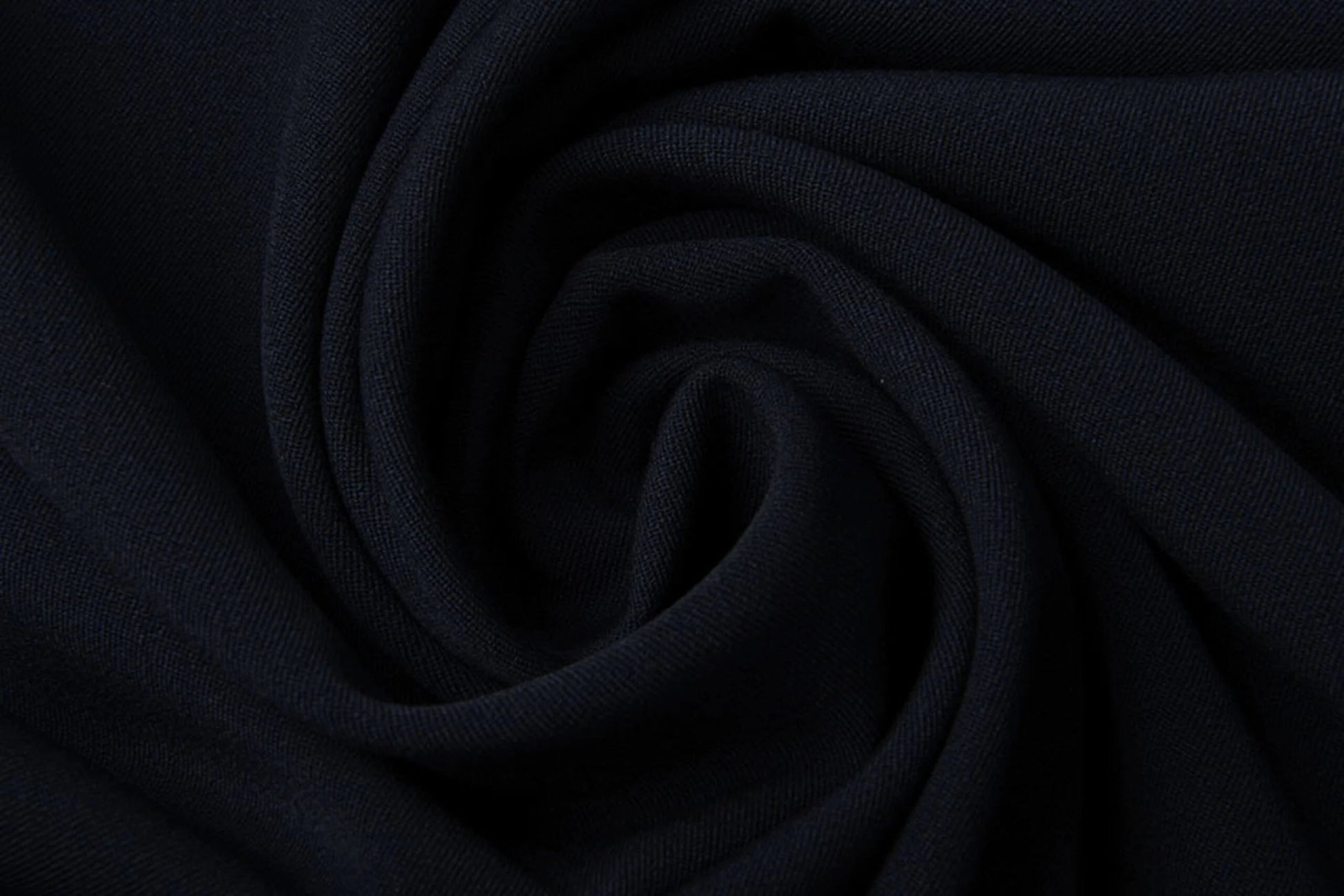 Tissu de costume en viscose avec élasthanne - bleu foncé 275 g/m²