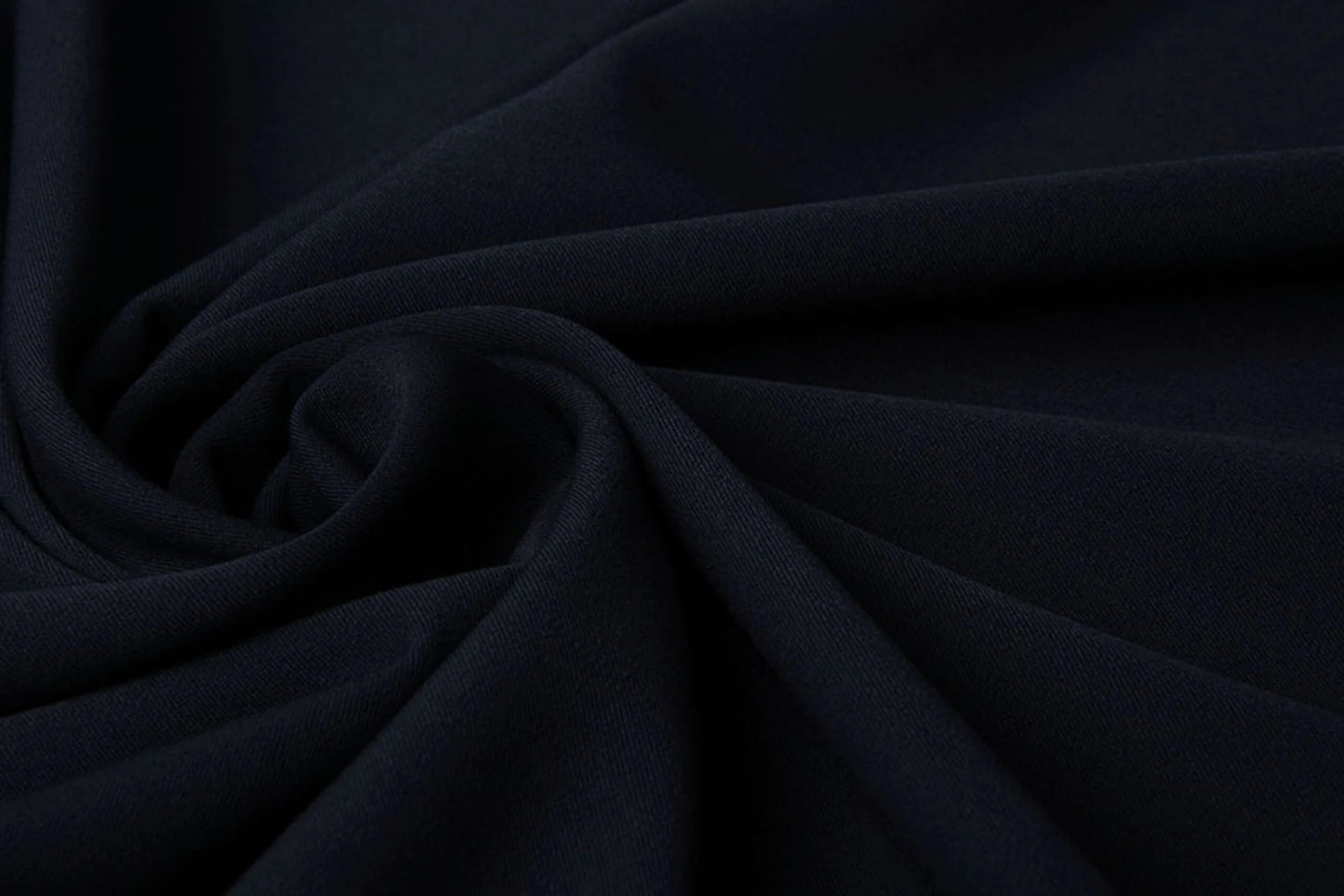 Tissu de costume en viscose avec élasthanne - bleu foncé 275 g/m²