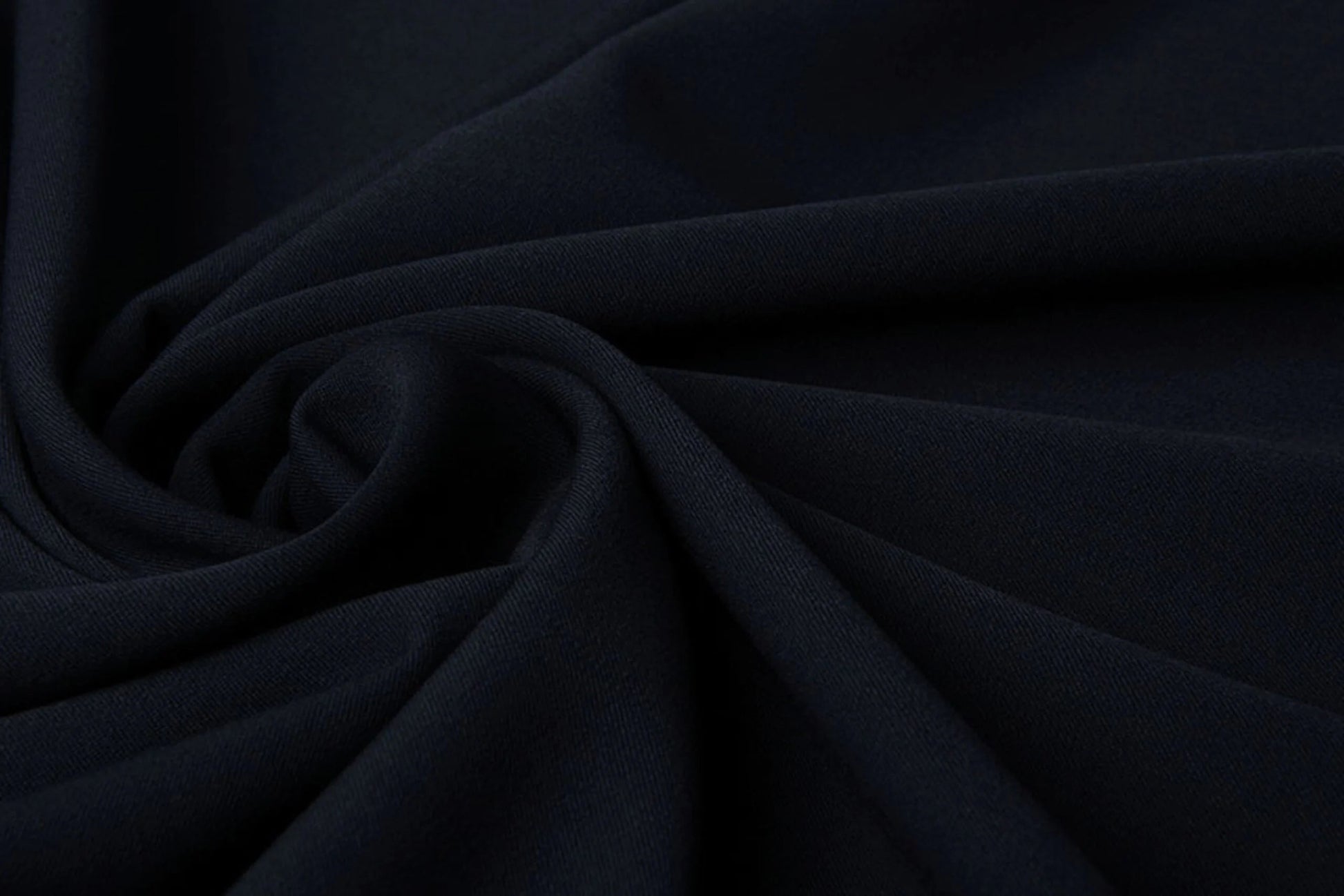 Tissu de costume en viscose avec élasthanne - bleu foncé 275 g/m²