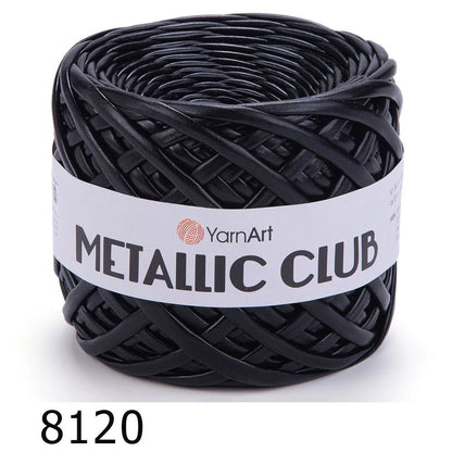 YarnArt Metallic Club – fil ruban métallisé pour le crochet et les loisirs créatifs 180 g / 55 m – disponible en ligne chez Tissus de Charlotte