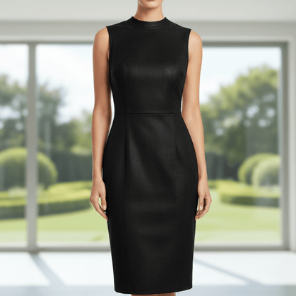 Image de tissu effet daim avec élasthanne - noir 280 g/m² – disponible chez Šarlotes audumi