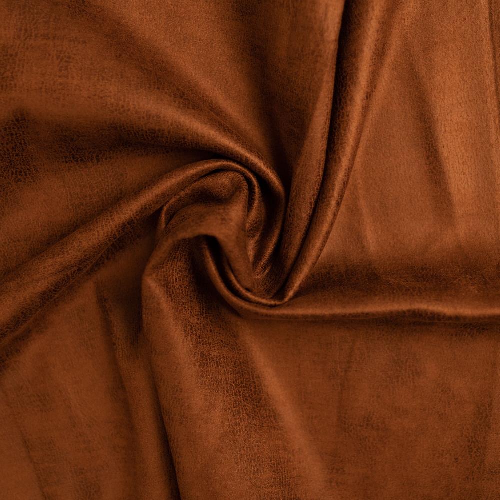Photo de tissu suédé avec élasthanne - brun chaud 280 g/m² – disponible chez Šarlotes audumi