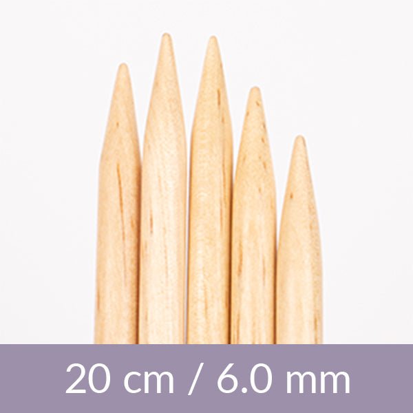 Attēls ar Zeķu adāmadatas DROPS Basic – bērza, 20 cm | 5,5–12,0 mm – pieejams Šarlotes audumi
