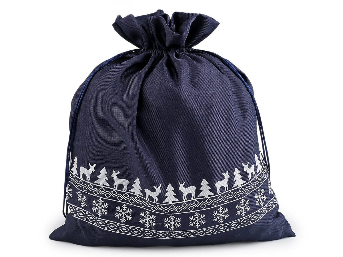 Image d’un sac cadeau de Noël 30 × 35 cm – disponible en ligne chez Šarlotes audumi