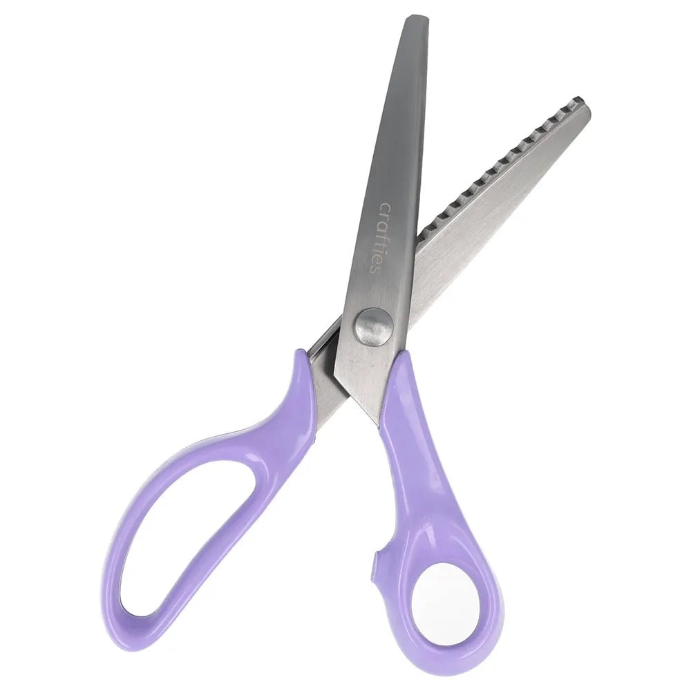 Image de ciseaux Zigzag Crafties 20,3 cm – disponibles chez Charlotte Tissus