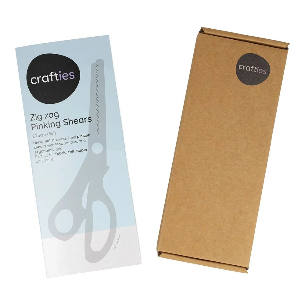Ciseaux Zigzag Crafties 20,3 cm – disponibles chez Šarlotes audumi