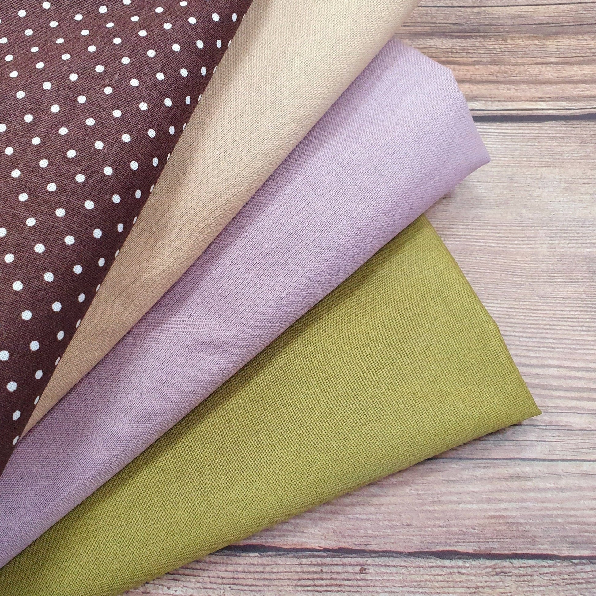 100% Cotton fabric-beige 125 g/m²