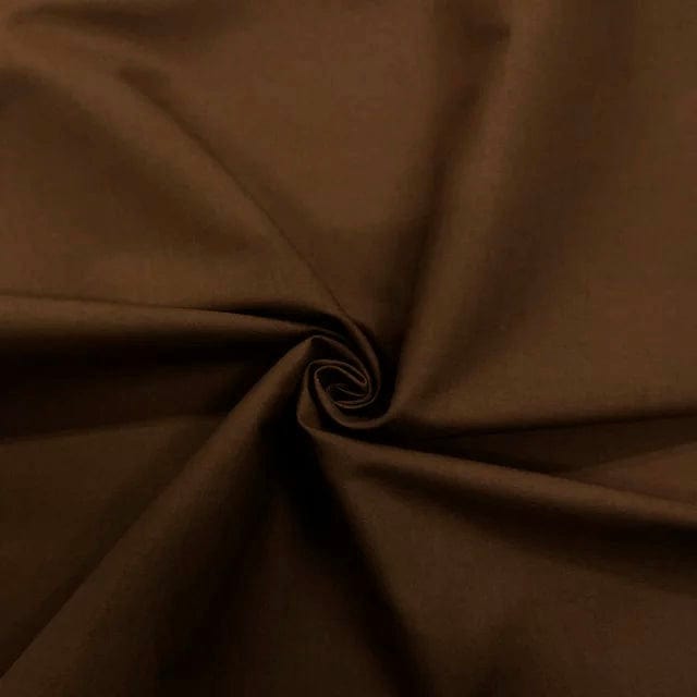 100 % Baumwollstoff, braun, 220cm, 146 g/m²