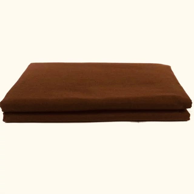 100% Baumwollstoff, braun, 220cm, 146 g/m²
