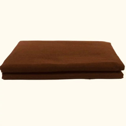 100% Baumwollstoff, braun, 220cm, 146 g/m²