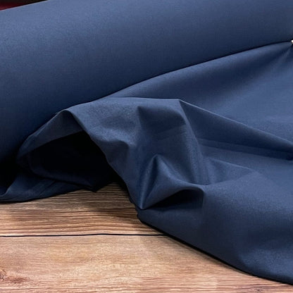 100% Baumwollstoff - rauchblau 220cm 146 g/m²