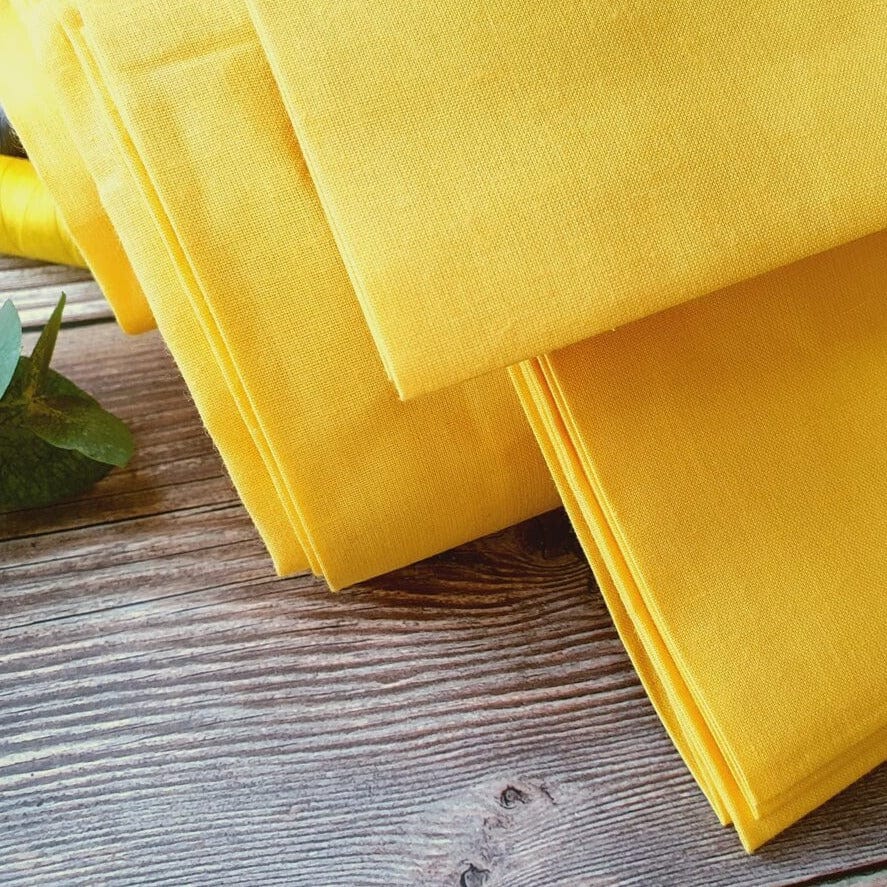 100% Cotton fabric-yellow 125 g/m²