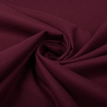 100% Cotton fabric - carmine red 125 g/m²